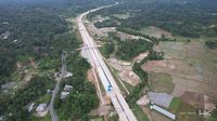 Dikebut, Ini Penampakan 2 Proyek Tol di Riau & Sumatera Barat