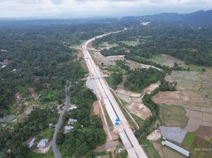 Dikebut, Ini Penampakan 2 Proyek Tol di Riau & Sumatera Barat