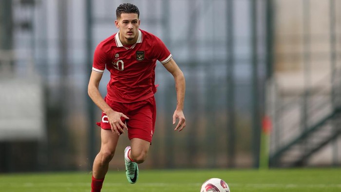 Justin Hubner meminta maaf usai bikin blinder vatal di laga Indonesia vs Libya.