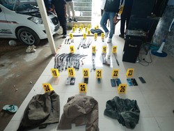 Misteri Pemilik Revolver S&W di Balik Tumbangnya Relawan Prabowo Sampang