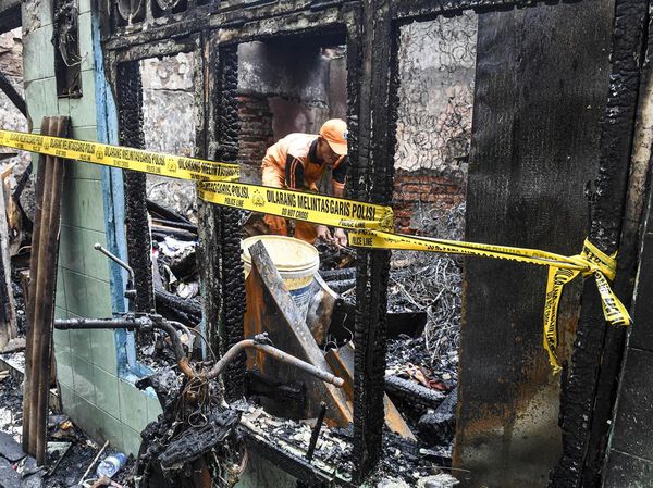 Delapan Rumah di Taman Sari Jakbar Hangus Terbakar