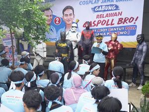 Komunitas Cosplay di Jabar Ikut Deklarasikan Dukungan ke Prabowo-Gibran