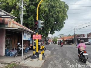 Angin Kencang di Gunungkidul, Hati-hatii Sejumlah Lampu Bangjo Mati