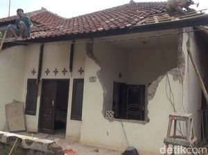 Puluhan Rumah di Subang Rusak Terdampak Gempa Sumedang