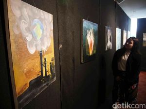 Kampanye Anti Rokok Lewat Pameran Lukisan