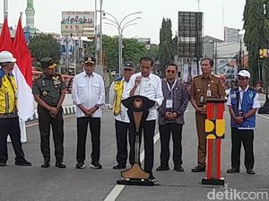 Jokowi Resmikan Jembatan Pemali Pantura Brebes Jokowi Resmikan Jembatan Pemali Pantura Brebes