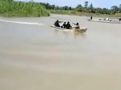 Pria di Mateng Hilang Usai Diterkam Buaya Saat Pasang Jaring di Sungai