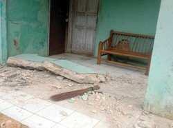 Rumah Lansia di Sukabumi Rusak Imbas Gempa Banten