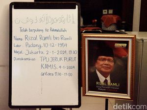 Rizal Ramli akan Dimakamkan di TPU Jeruk Purut Besok Rizal Ramli akan Dimakamkan di TPU Jeruk Purut Besok