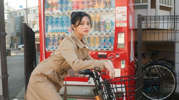 5 Potret Yoriko Angeline yang Lagi Bahagia Sendiri