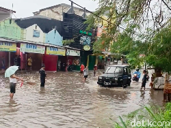 Sejumlah Wilayah di Bekasi Banjir Usai Hujan Deras Sore Ini
