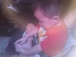 Bocah 2 Tahun di Surabaya Sempat Terjebak dalam Mobil