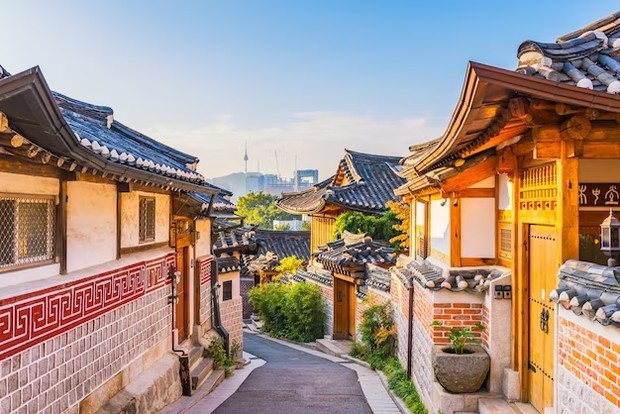 Bukchon Hanok Village/foto: freepik.com Bukchon Hanok Village