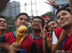 Cara Kaesang Gaet Pemilih Muda lewat Mini Soccer