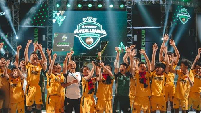 Turnamen Futsal antar-SMA selesai digelar bulan lalu, yang dimenangi SMA Islam Terpadu Bina Bangsa Sejahtera Bogor. Ini jadi wujud kepedulian kepada perkembangan futsal di Tanah Air.