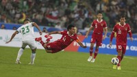 Dua negara tersebut sudah pernah dihadapi Indonesia selama Kualifikasi Piala Dunia 2026. Skuad Garuda berjumpa Irak pada ronde kedua, lalu segrup dengan Arab Saudi di ronde ketiga. Foto: AP/Nabil al-Jurani