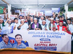 Jawara Banten Gabung Gaspoll Bro, Siap Menangkan Prabowo-Gibran