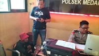 Jukir yang Disemprot Bobby Masih Diperiksa di Polsek Medan Barat