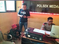 Jukir yang Disemprot Bobby Masih Diperiksa di Polsek Medan Barat