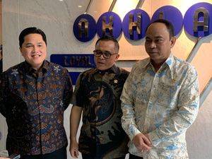 Menpan-RB & Menkominfo ke Kantor Erick Thohir, Ini yang Dibahas