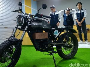 Mahasiswa UGM Kembangkan Motor Listrik Gaya Retro Mahasiswa UGM Kembangkan Motor Listrik Gaya Retro