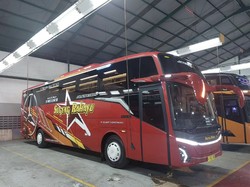 PO Sugeng Rahayu Bersolek, Pakai Sasis Mercy dan Bodi Adiputro Jetbus 5