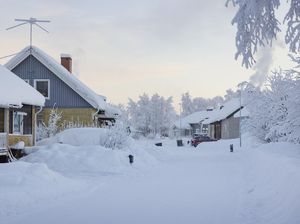 Potret Swedia Alami Cuaca Dingin Ekstrem, Suhu di Bawah Minus 40