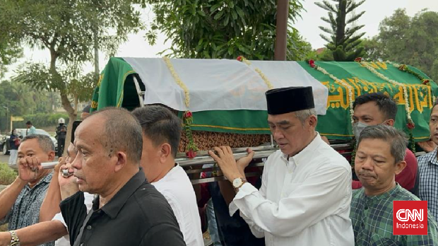 Prosesi pemakaman mantan menteri koordinator kemaritiman, Rizal Ramli
