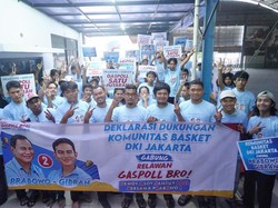 Komunitas Basket Jakarta Gabung Gaspol Bro, Ikut Dukung ke Prabowo-Gibran