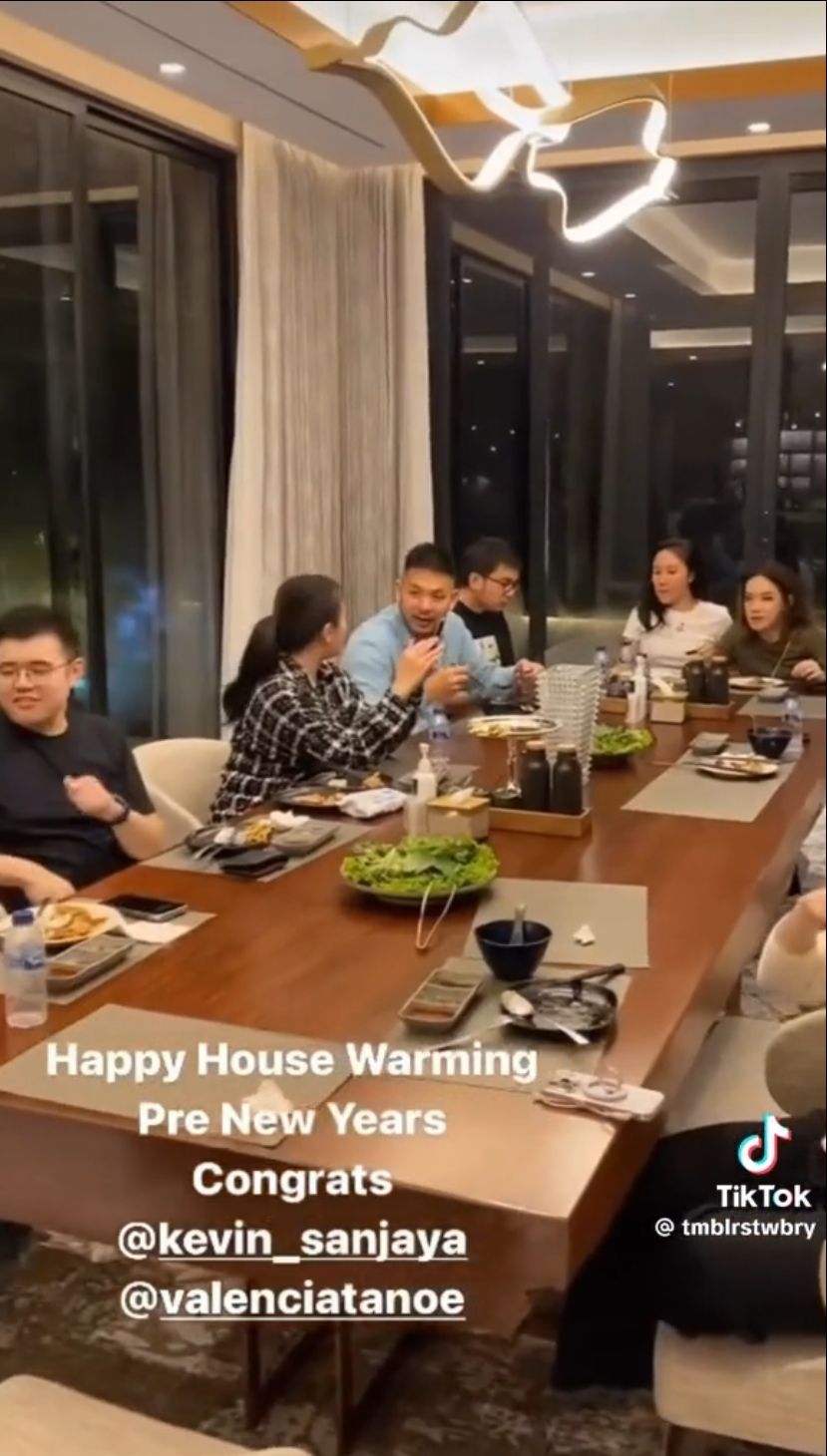 Rumah Valencia Tanoe dan Kevin Sanjaya