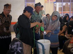 Dangsanak Sandi Gasan Ganjar-Mahfud Gelar Workshop Pembuatan Sabun