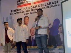 Anak Bupati Pinrang Ichsan Irwan Pimpin Relawan Pemenangan Prabowo-Gibran