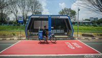 Bekasi Punya Halte Baru dengan Fasilitas Lengkap, Nih Lihat