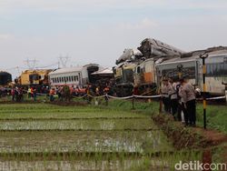3 Petugas KAI Diperiksa Buntut 2 KA Tabrakan di Cicalengka