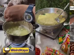 Ada Indomie di Acara Kondangan, Para Tamu Heboh Antre! Ada Indomie di Acara Kondangan, Para Tamu Heboh Antre!