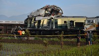 Kereta Turangga vs KA Bandung Raya: Seluruh Penumpang Selamat, 4 Petugas Meninggal