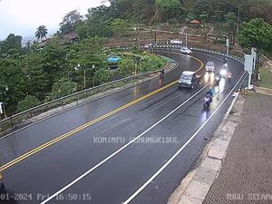 Lalin Jogja-Wonosari Sore Ini Lancar, Sempat Macet gegara Pohon Tumbang