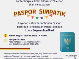 Imigrasi Buka Program Paspor Simpatik, Ada 50 Kuota/Hari Selama Januari 2024