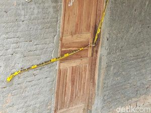 Penampakan TKP Suami Bunuh Istri di Gunungkidul Dipasangi Garis Polisi