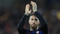 2. Sergio Ramos - Sevilla FC (vs RC Lens, 12 Desember 2023) di usia 37 tahun, 08 bulan, 12 hari. Foto: REUTERS/PASCAL ROSSIGNOL