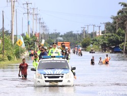 Video dari Udara: Kondisi Terkini Banjir di Kampar Riau