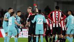 Penampakan Kartu Merah Bulat Saat Brentford Vs Wolves