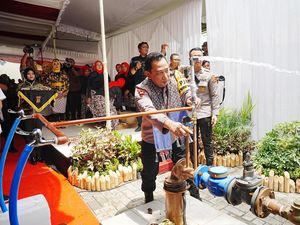 Momen Kapolri Resmikan 10 Sumur Bor untuk Warga Gunungkidul DIY