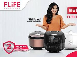 Flife Rice Cooker, Teknologi Terbaru Masak Nasi Lebih Canggih & Modern