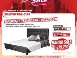 Tempat Tidur Nyaman Ada di Transmart Full Day Sale, Harganya Ramah Kantong