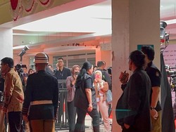 Berbaju Hitam, Puan Hadiri Debat Ketiga Pilpres 2024 di Istora Senayan