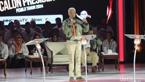 Ganjar Sampaikan Visi Misi di Debat Ketiga Pilpres 2024
