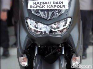 Diganti Kapolri, Segini Harga Motor yang Dipakai Polisi buat Ganjal Bus Mundur Diganti Kapolri, Segini Harga Motor yang Dipakai Polisi buat Ganjal Bus Mundur