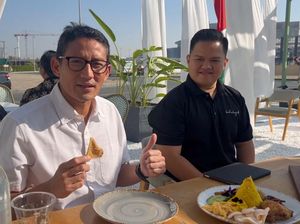 Sandiaga Uno Apresiasi Alumni Poltekpar Buka Restoran Indonesia di Dubai Sandiaga Uno Apresiasi Alumni Poltekpar Buka Restoran Indonesia di Dubai