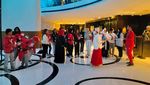 Momen Timnas Indonesia Disambut Meriah di Qatar